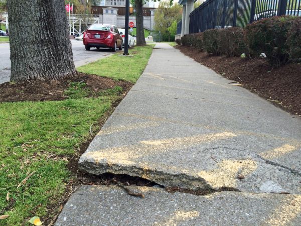 Cost of Cement Sidewalk Repair in Columbia